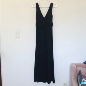 Boden long black dress